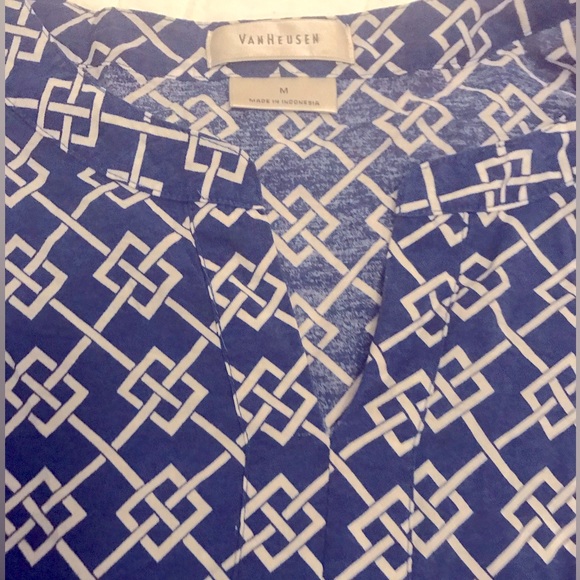 Van Heusen Royal Blue Tunic - Picture 2 of 2